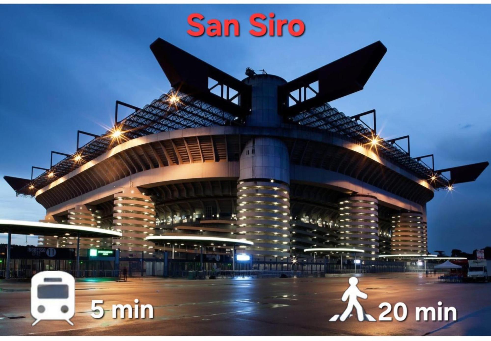 Ca Foscari Loft & Factory San Siro Stadium Milán Exterior foto